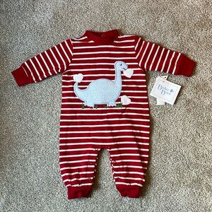 Bailey Boys Dino Romper (NWT)